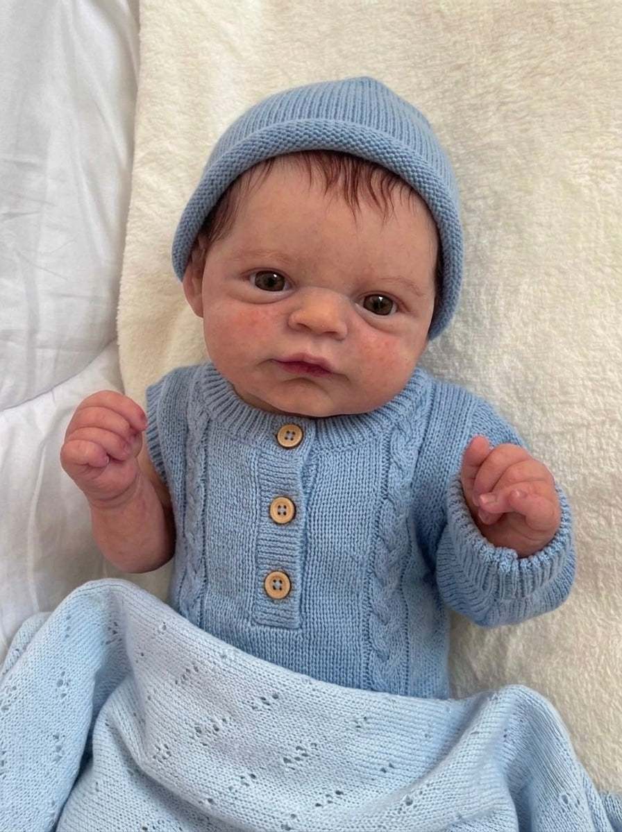 Boneco Reborn Vinicius 30 cm